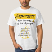T-shirt — Asperger Tシャツ (正面)