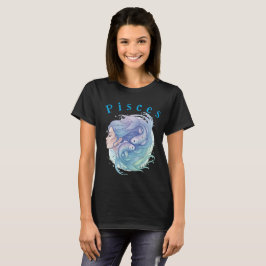 T-shirt. Astrology Horoscope Pisces Sign Tシャツ