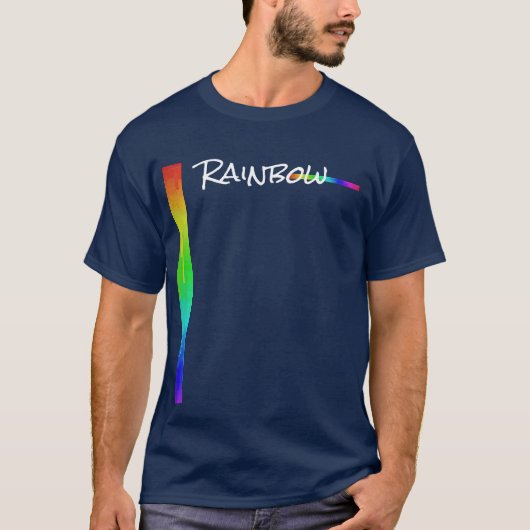 T-shirt barre Rainbow 2 Tシャツ (正面)
