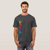 T-shirt barre Rainbow Tシャツ (正面フル)