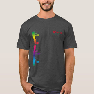 T-shirt barre Rainbow Tシャツ