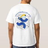 T-shirt basic tシャツ (裏面)