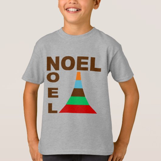 T-shirt basique acier Design NOEL GATEAUX Tシャツ (正面)