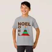 T-shirt basique acier Design NOEL GATEAUX Tシャツ (正面フル)