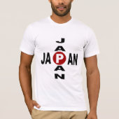 T-shirt basique blanc Design JAPAN Tシャツ (正面)