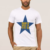 T-shirt basique blanc Design SPORT EUROPE Tシャツ (正面)