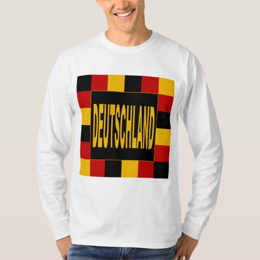 T-shirt basique blanc  DEUTSCHLAND Tシャツ (正面)
