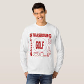 T-shirt basique blanc  STRASBOURG  GOLF Tシャツ (正面フル)