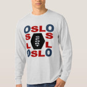 T-SHIRT BASIQUE DESIGN OSLO SPORT Tシャツ (正面)