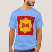 T-SHIRT BASIQUE FONCE HOMMES DESIGN ESPANA Tシャツ (正面)