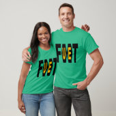 T-shirt basique foncé vert  Design FOOT UE Tシャツ (ユニセックス)