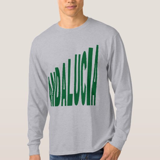 T-shirt basique gris ANDALUCIA Tシャツ (正面)