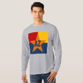 T-shirt basique gris  ARIZONA Tシャツ (正面フル)