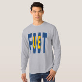 T-shirt basique gris  FOOT   UNION EUROPÉENNE Tシャツ (正面フル)