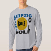 T-shirt basique gris LEIPZIG GOLF Tシャツ (正面)