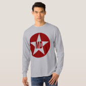 T-shirt basique gris  MADRID Tシャツ (正面フル)