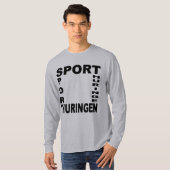 T-shirt basique gris SPORT THURINGEN Tシャツ (正面フル)