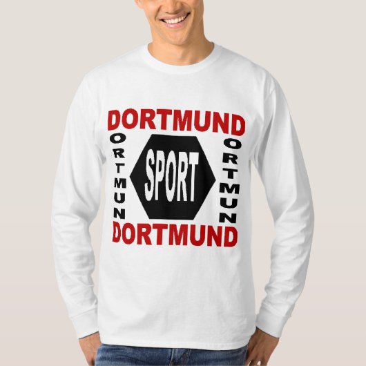 T-shirt basique manches longues DORTMUND SPORT Tシャツ (正面)