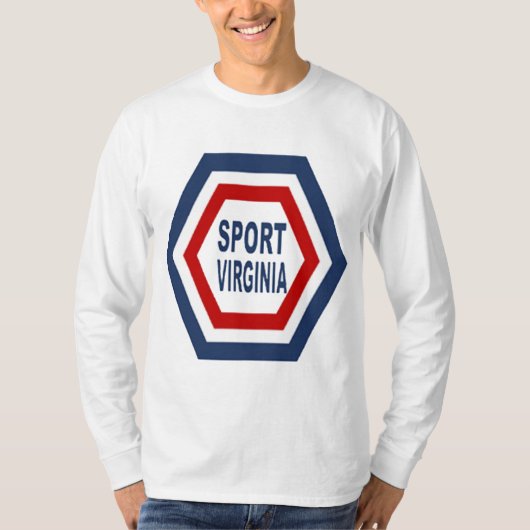 T-shirt basique manches longues SPORT VIRGINIE Tシャツ (正面)