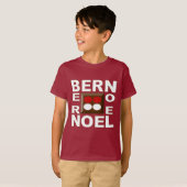 T-shirt basique marron Design BERN NOEL Tシャツ (正面フル)