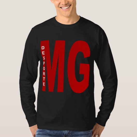 T-shirt basique noir MINAS GERAIS DESPORTE Tシャツ (正面)