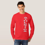 T-shirt basique rouge profond ATHLETICS Tシャツ (正面フル)