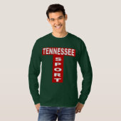 T-shirt basique vert foret TENNESSEE SPORT Tシャツ (正面フル)