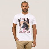 T-shirt belgian malinois tシャツ (正面フル)