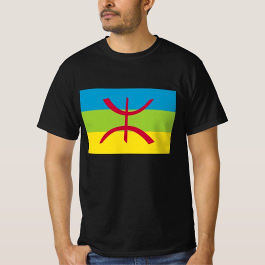 T-shirt berbère Amazigh Tシャツ (正面)