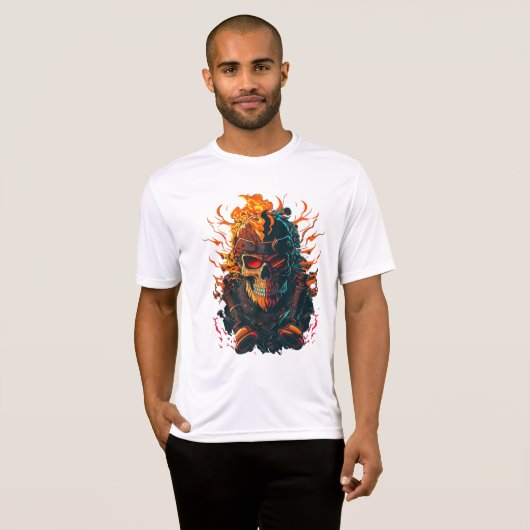 T-shirt Biker Tシャツ (正面フル)