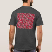 t-shirt Bisous Lettre M Tシャツ (裏面)