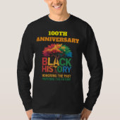 T-Shirt-Black History 100 years Tシャツ (正面)