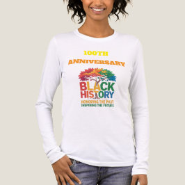 T-Shirt-Black History Month 100 Years トライブレンドＴシャツ