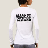T-Shirt-Black History Month 100 years トライブレンドＴシャツ (背面)