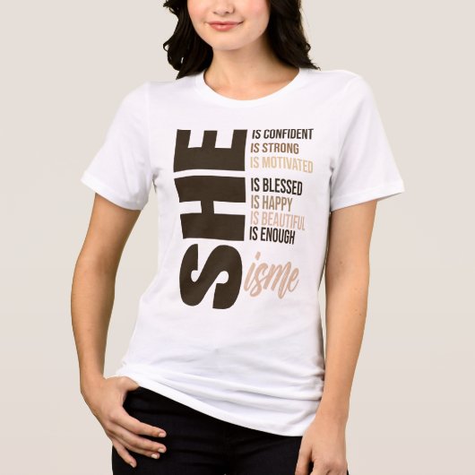 T-Shirt-Black History Month 100 Years トライブレンドＴシャツ (正面)