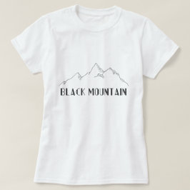 T-shirt "Black Mountain" Tシャツ