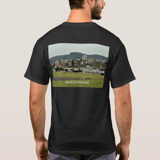 T-SHIRT BLACK Tシャツ (裏面)
