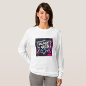T-shirt "Black to the 90s" Tシャツ (正面フル)