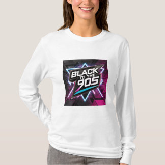 T-shirt "Black to the 90s"  Tシャツ