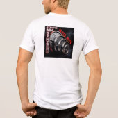 T-shirt blanc BodyBuilding トライブレンドＴシャツ (裏面)