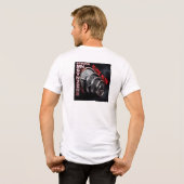 T-shirt blanc BodyBuilding トライブレンドＴシャツ (裏面全面)