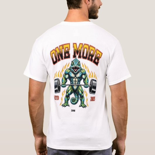 T-shirt Blanc Cameleon Tシャツ (裏面)