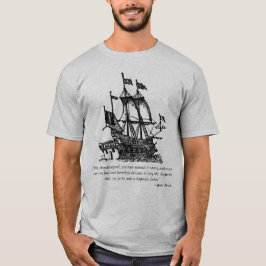 T-shirt Blood Pirate大尉 Tシャツ