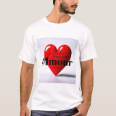 T SHIRT BOUTIQUE AMOR FRANELA  Tシャツ (正面)