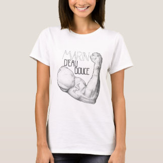 T-shirt Boyfriend marin d'eau douce Tシャツ