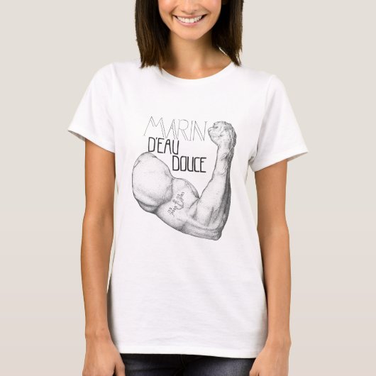T-shirt Boyfriend marin d'eau douce Tシャツ (正面)