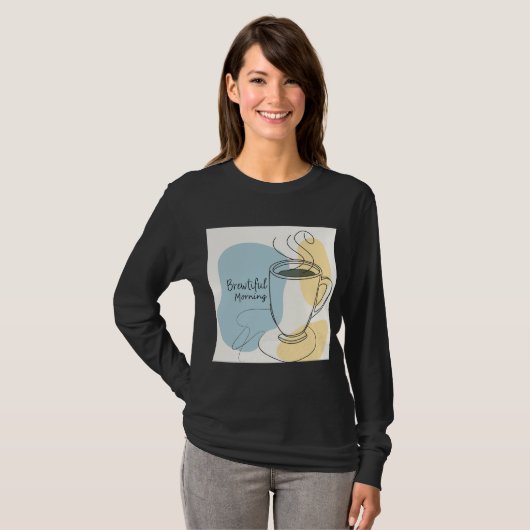 T-Shirt Brewtiful Morning Tシャツ (正面フル)