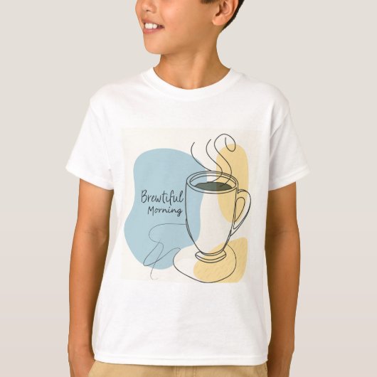 T-Shirt Brewtiful Morning Tシャツ (正面)
