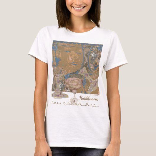 T-Shirt Bubbleroom Tシャツ (正面)