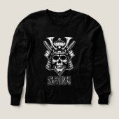 T-Shirt Bushido Spirit – Samurai Graphic  (デザイン正面)